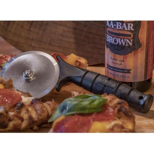 KA-BAR ZA-Saw Pizza Cutter, Black, 7.5 in
