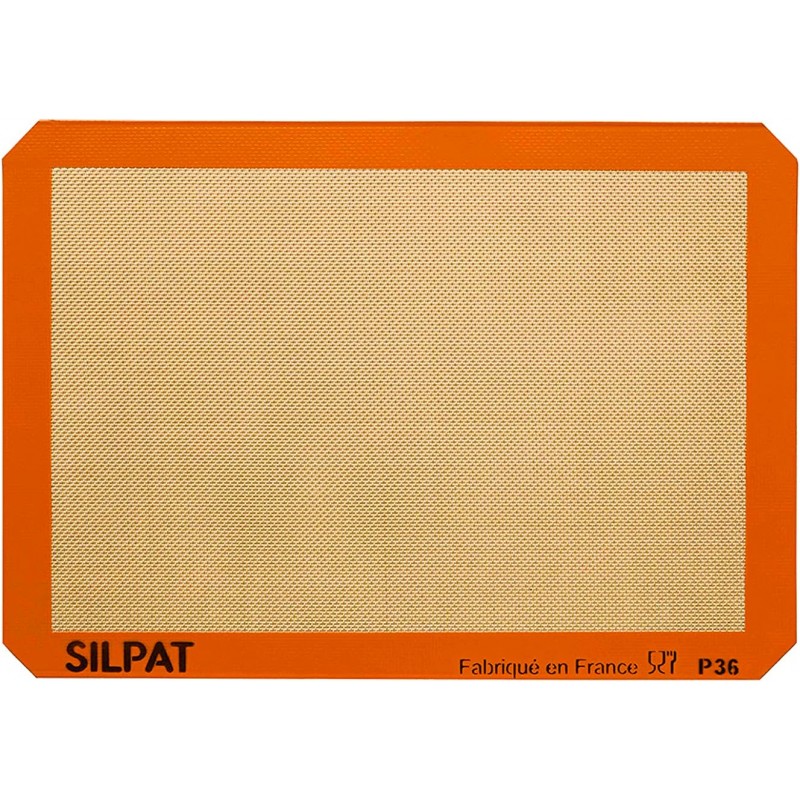 Silpat Premium Non-Stick Silicone Baking Mat, 3/4 Sheet, Cream