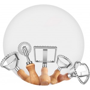 Ravioli Cutter Stamp Maker and Pasta Rol...