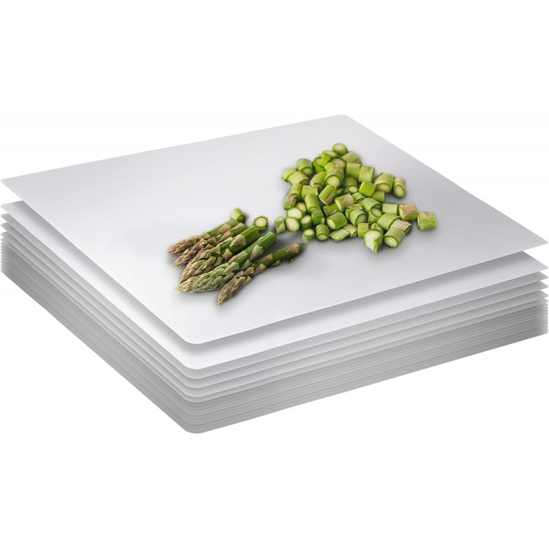 50 Count Premium Quality Disposable Cutting Boards ~10 Inch X 13.5 Inch Disposable Sheets For Kitchen And Commercial Use ~ Patent Pending ~ Recyclable Disposable Cutting Board Sheets