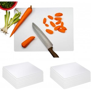 50 Count Premium Quality Disposable Cutting Boards ~10 Inch X 13.5 Inch Disposable Sheets For Kitchen And Commercial Use ~ Patent Pending ~ Recyclable Disposable Cutting Board Sheets