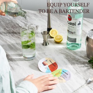 KITESSENSU Cocktail Shaker Set, 2-Piece Boston Shaker Set for Drink Mixing, Premium 18/8 Stainless Steel Martini Shaker for Bartending and Home Bar - 18oz & 28oz, Recipes Booklet Included, Silver