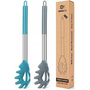 Pack of 2 Silicone Pasta Fork, Kitchen H...