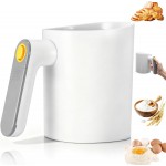 Battery Operated Electric Flour Sifter for Baking, Handheld Sifter with Ergonomic Handle, Fine Stainless Steel Mesh, Easy-to-Clean Design for Pastry, Cookies, Bread