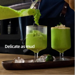 CRANDDI Commercial Quiet Blender, 2200 Watt Professional Countertop Blender with 80oz Pitcher, Built-in Pulse & 15-speeds Control, Smoothie Blender for Commercial and Home, K90 Black