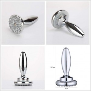 Dual Sided Meat Tenderizer Marinating Prep Tool,Manual Hammer Mallet Tool for Steak,Reversible Stainless Steel Base (Dual Sided Tenderizer)