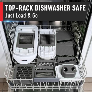 Mueller The Real Original Pro Chopper since 2013 Vegetable Chopper Mandoline Slicer, 8 Blade Food Veggie Chopper Onion Vegetable Cutter with Container, Kitchen Gadgets & Essentials, (10 in 1)