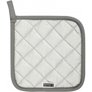 6 Pack Potholders Kitchen Pot Holders Set,Cotton Pot Holders for Kitchen 7 inch hot Pads,Heat Resistant Hot Pads for Cooking and Baking Dark Grey