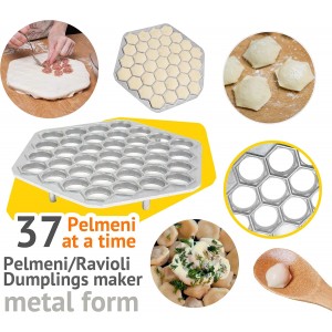 Ravioli Maker Metal Form Meat Pelmeni Dumplins Pasta