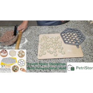 Ravioli Maker Metal Form Meat Pelmeni Dumplins Pasta