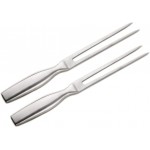 Kilajojo Stainless Steel Meat Fork Carving Fork 10.6 Inch 2 pcs per set