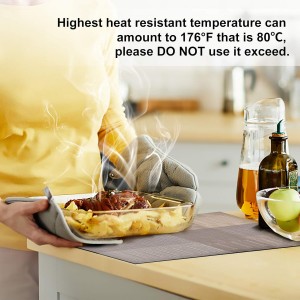 Aofmee Placemats, Placemats Set of 6, Heat Resistant Place Mats, Washable PVC Table Mats, Woven Vinyl Plastic Placemats for Dining Table, Non-Slip Stain Resistant Kitchen Table Placemats Easy to Clean