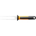 Fiskars Meat Fork, Functional Form, Total Length: 23.5 cm, Japanese Stainless Steel/Plastic, 1057548