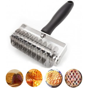 AMPSEVEN Pastry Lattice Roller Cutter - ...