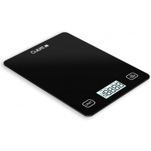 CUBITT Smart Kitchen Scale, Bluetooth Food Scale with Nutritional Calculator for Keto, Macro and Calorie, Digital Grams and Oz for Weight Loss, Cooking and Baking with Smartphone APP (Black Color)