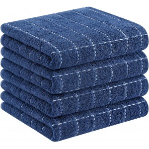 Homaxy 100% Cotton Terry Kitchen Towels(...