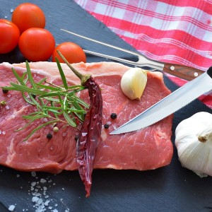 Patelai 2 Pcs Carving Meat Forks 12 in and 14 in Kitchen Stainless Steel Serving Grilling Beef Forks with Wooden Handle Xmas Large Cooking Forged Set for Home Family Party Roast BBQ Tools