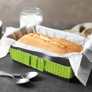 Patelai 6 Pcs Cake Strips for Even Baking Cake Pan Baking Strips Colorful Absorbent Thick Tray Protection Straps for Clean Edges Home Kitchen Supplies