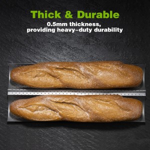 2 Pack Nonstick Perforated Baguette Pan 15