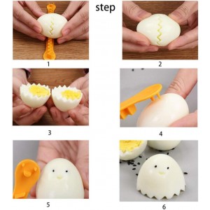 Multifunctional Egg Decorator and Cutter Set - Can Be Used As a Fruit Slicer - Exquisite Kitchen Accessories