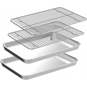 Quarter Sheet Pan with Cooling Rack Set ...