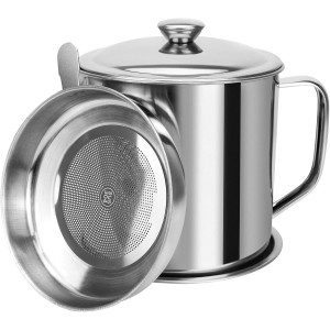 Bacon Grease Container,Kitchen Oil Conta...