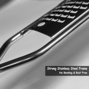 VOVOLY Lemon Zester, Cheese Grater, Parmesan Cheese, Ginger, Garlic, Nutmeg, Chocolate, Citrus, Lime Zester & Grater, Kitchen Tool with Razor-Sharp Stainless Steel Blade