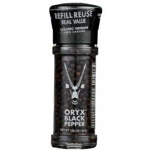 Oryx Black Pepper Grinder, 1.26 OZ