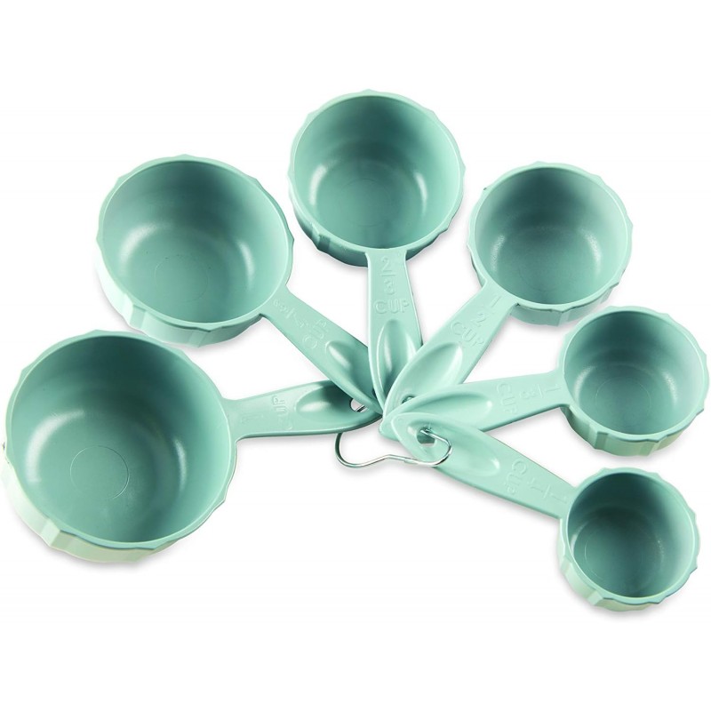 Nordic Ware Cups Bundt Measuring, Set of 6, Sea Glass