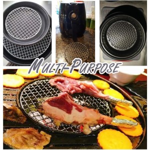 Cooking Rack Round Stainless Steel Dia 5.9