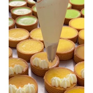 10 Pcs 2.37 Inch 304Stainless Steel Tart Ring, Heat-Resistant Perforated Cake Mousse Ring, Round Ring Baking doughnut tools (6cm)