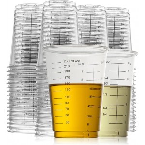 Prestee 50 Disposable Measuring Cups 8 o...