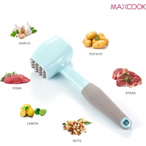 Meat Tenderizer Hammer Mallet With Comfort Grip Rubber Handle, Dual-Sided Meat Pounder For Tenderizing Steak, Beef, Chicken, Lamb, Vegetable, Minced Meat And Hard Candy, Easy To Clean