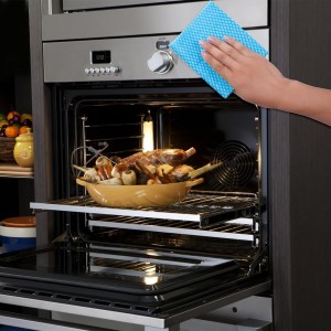 SCRUBIT Reusable Cleaning Wipes, Handy Wipes for Kitchen and Office - Dish Cloths for Washing Dishes - Multi Purpose Disposable Cleaning Towels (12 x 20 in) 72 Pack (Blue)