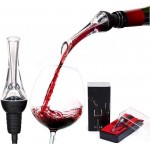 Wine Aerator Pourer Woodpecker Pourer Aerating Non Drip Spout Wine Accessory with Case