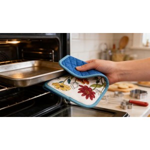 Potholders for Kitchens-Hot Pads-Hot Pads for Kitchen Counter Set-9x 7 inch