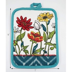 Potholders for Kitchens-Hot Pads-Hot Pads for Kitchen Counter Set-9x 7 inch