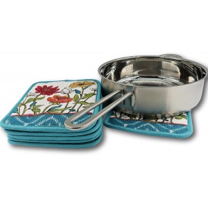 Potholders for Kitchens-Hot Pads-Hot Pads for Kitchen Counter Set-9x 7 inch