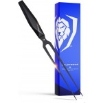 Dalstrong Meat Fork - 8.5 inch - Shadow Black Series - Black Titanium Nitride Coated - High Carbon 7CR17MOV-X Steel - Barbecue Carving Fork - Kitchen Utensils - Two Pronged Fork - NSF Certified