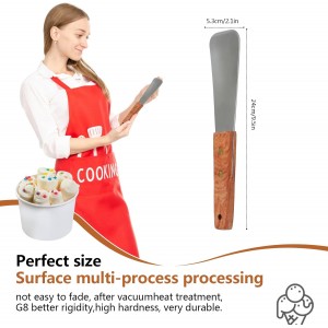 Ice Cream Spade,Stainless Steel Ice Cream Shovel with Wooden Handle…