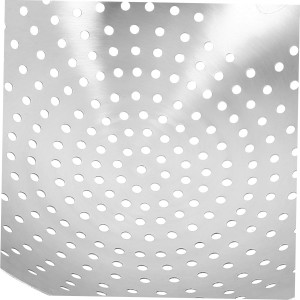 Cabilock Thickened Stainless Steel Frying Skimmer Strainer Large 20 Inch Round Oil Filter Ladle for Cooking and Pasta Frying Heavy-Duty Kitchen Strainer with Handle