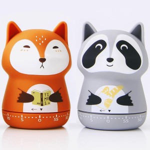 2 Pack Cute Kitchen Timer,100% Mechanica...