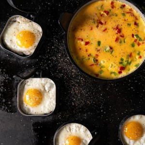 Blackstone Egg & Omelet Ring Kit (7 Piece Set) – Non Stick Silicone Egg & Omelette Cooker Mold for Pancake, Patties & English Muffin – Round Egg Cooking Shaper–Griddle Accessories for Breakfast - 5515