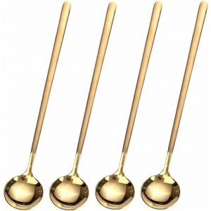 4 PCS 6.7 Inches Coffee/ Tea Spoons Long...