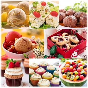 Ice Cream Scoop, 3Pcs Cookie Scoop Set, Stainless Steel Ice Cream Scooper with Trigger Release, Large/Medium/Small Cookie Scooper for Baking, Cookie Scoops for Baking Set of 3 with Cookie Dough Scoop…