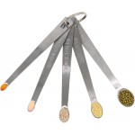 1Pack Mini Measuring Spoons Set, Heavy Duty Stainless Steel Teaspoon for Cooking and Baking, Suitable for Small Amount of Dry or Liquid Ingredients and Spices