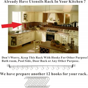 Stainless Steel Cooking Utensils Set,Kyraton 37 Pieces Kitchen Utensils Set, Kitchen Tool Gadgets Set with Utensil Holder Non-Stick and Heat Resistant Dishwasher Safe