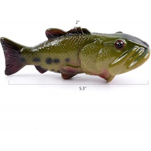 Bass Fish Bottle Opener, Beer Bottle Opener,Creative,Resin,Green