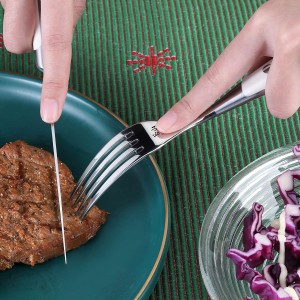 Cangshan S1 Series S/S 18/10 Forged 4-Piece Steak Fork Set