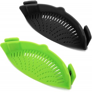 2 Pcs Clip on Strainer, Pot Strainer for...